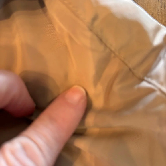 Martha Stewart Hooded A-Line Coat, Large, Water Resistant - Picture 9 of 11